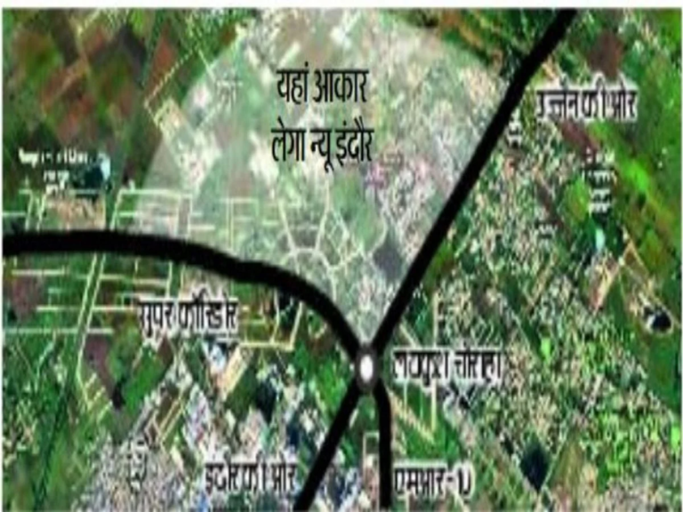 New Indore will be located between Super Corridor-Ujjain Road, name will be – Ahilya Nagar, 15 minute city concept like Paris – houses, markets, offices all will be at one place.