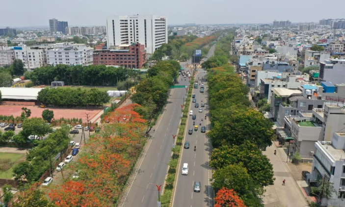 Indore rural road development – 21 new roads approved.