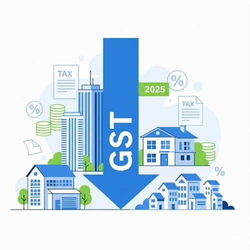 GST Rates fall in 2025 impact on Real Estate