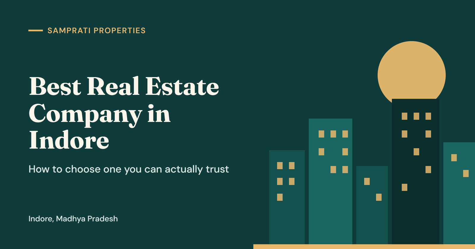 Best Real Estate Company in Indore
